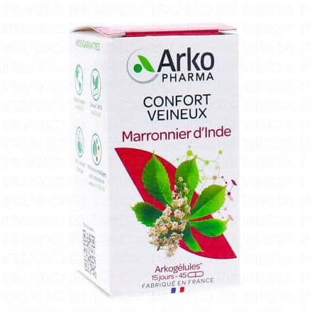 ARKOPHARMA Arkogélules - Marronnier d'Inde 45 gélules